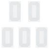 Iron on Number 0 Heat Transfer 8" White Single Number for Team Uniform, Sports T-Shirt, Football, Basketball, Baseball Pack of 5
