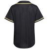 DEHANER Plain Blank Baseball Jerseys for Men Women Adult Hip Hop Hipster Button Down Shirts Sports Uniforms Outfits