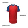 Men's Classic V-Neck Baseball Jersey: Vintage Appeal, with Dri-Power Moisture-Wicking
