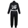 Mens Cosplay Costume Japanese Anime Cosplay Black Team Uniform Kimonos Outfit With Belt