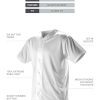 Boys' Full Button Baseball Jersey – Comfortable, Classic Fit, and Moisture-Wicking Technology