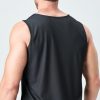 Men's Lightweight Reversible Rec Tanks, Mesh Basketball Jerseys Athletic Quick Dry Shirts Team Scrimmage Uniforms
