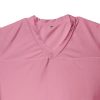 Blank Hip Hop Football Jersey V Neck Short Sleeve Football Shirts Practice Mesh Sport Uniform Gifts for Men Women Youth