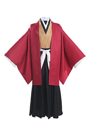 Adult Cosplay Costume Anime Outfit Kimono Cloak Halloween