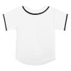Youth Button Down Plain Baseball Jersey, Blank Softball Team Uniform, Hip Hop Hipster Short Sleeve Active Shirts