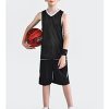 10 Pack Youth Boys Reversible Mesh Performance Athletic Basketball Jerseys Blank Team Uniforms for Sports Scrimmage Bulk
