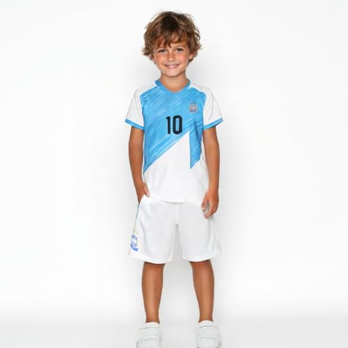 Soccer Jerseys Sports Team Training Uniform Boys and Girls Youth Shirts with socks and necklaces,Cooling Towel.