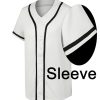 5 Pack Mens Plain Blank Baseball Jersey Button Down Shirts Short Sleeve Hipster Hip Hop Sports Team Uniform