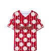 Womens Baseball Jersey Baseball Print Button Down Softball Jersey Game Day Baseball Mom Shirt Active Team Sports Uniforms