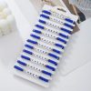 12Pcs Polymer Clay CHEER Stackable Friendship Bracelets Colorful Multilayer Heishi Surfer Clay Gold Beaded CHEER Stretch