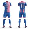 Kids Customize Soccer Jersey with Short, Boys Girls Personalized Name Team Outfit, Custom Made Futbol Uniform