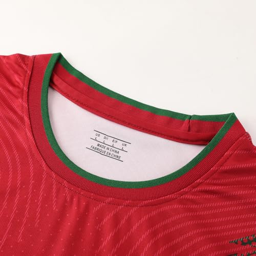 Youth Soccer Jersey for Boys Girls Kids Uniform Football Shirt Birthday Gift Set