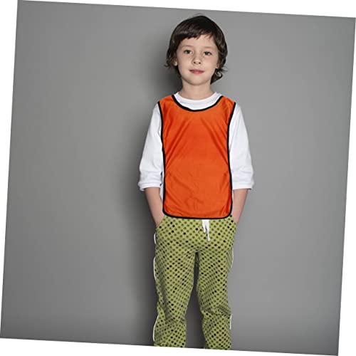 12Pcs Sports Vests Quick Dry Soccer Pinnies Breathable Team Practice Jerseys with Open Sides for Boys and Lightweight Washable