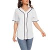 Family Matching Outfits Baseball Shirts Mommy and Me Daddy Summer Sports Casual Short Sleeve T-Shirt