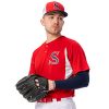 Boys' Wild Card 2 Button Youth Baseball/Softball Jersey