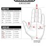 Sports Back of Hand Wide Receiver Football Gloves, Ultra-Tack Sticky & Grip, No Slip - Adult & Youth