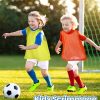 50 Pack Pinnies Bulk Scrimmage Vests Lightweight Youth Scrimmage Vests Team Soccer Basketball Jersey Pinnies for Sport
