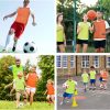 Pinnies Team Practice Vests for Child Youth Teen Adult,Mesh Scrimmage Jersey for Soccer Football Basketball