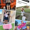 Pleated Skirts for Women Tennis Skirt with Shorts High Waisted Mini Skirt Athletic Golf Skirts Uniform Cheer Dress