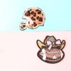 NOIAFZY 9pcs Denim Rugby Element Iron-on Cloth Patches, Embroidered Applique for Rugby Team Uniforms, DIY Backpack Decoration,