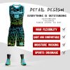 Custom Basketball Jersey Uniform for Men Women Youth Personalized Sportswear Printed Team Name Number Logo