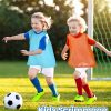 36 Pcs Pennies for Sports Youth Football Practice Jersey Adult Basketball Soccer Hockey Pinnies Kids Scrimmage Jerseys
