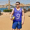 24 Pcs Nylon Mesh Pinnies with Numbers Scrimmage Jerseys for Scrimmage Vest Soccer Bibs for Youth Adult with Carry Bag