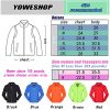 Long Sleeve Shirts Windbreaker Customize Your Logo Workwear Jackets for Outdoor Team Work Uniform Unisex