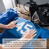 Iron on Number 5 Heat Transfer 8" Yellow Single Number for Team Uniform, Sports T-Shirt, Football, Basketball, Baseball Pack of