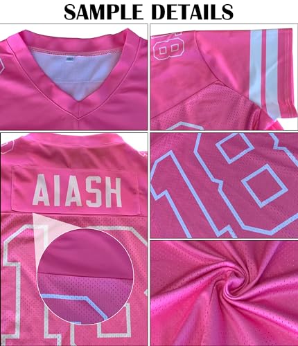 Custom Men Women Youth Blank Practice Football Jersey Uniform Athletic Sports Shirt Personalized Stitched Printed Name Number