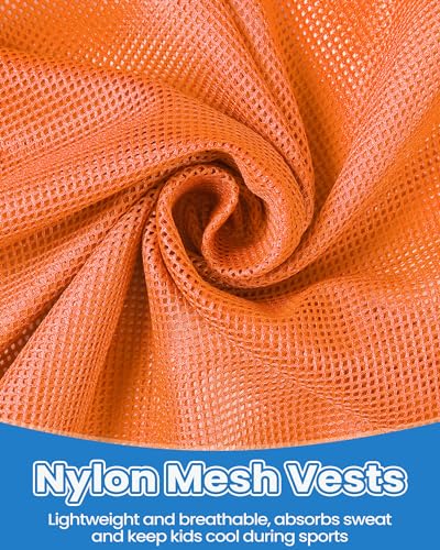 36 Pcs Pennies for Sports Youth Football Practice Jersey Adult Basketball Soccer Hockey Pinnies Kids Scrimmage Jerseys