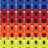 48 Pcs Pinnies for Sports Double Soccer Penny Soccer Pinnies Scrimmage Vests Mesh Basketball Team Practice Jersey