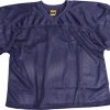 Sports ProMark Football/Lacrosse Adult Waist Length, Polyester Mesh Practice Jersey (Navy Blue, Adult Large/X-Large)