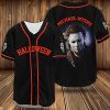 Horror Jersey, Halloween Baseball Jersey, Horror Movie Shirts Short Sleeve, Gifts for Horror Lover
