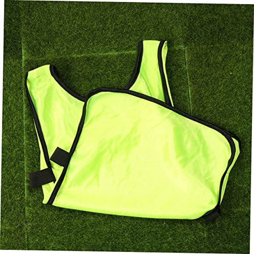 12Pcs Sports Vests Quick Dry Soccer Pinnies Breathable Team Practice Jerseys with Open Sides for Boys and Lightweight Washable