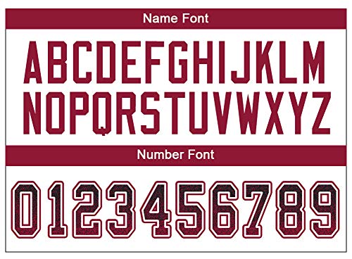 Custom Football Jersey, Personalize Football Practice Uniform, Design Any Name and Number for Your Event or Team