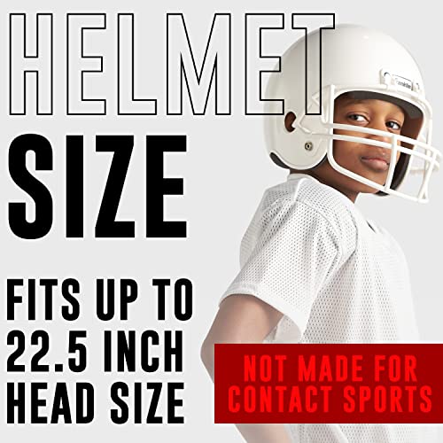NFL Kids Helmet + Jersey Sets - Youth NFL Team Uniform Sets - Costume Set - Helmet, Jersey + Chinstrap-Medium