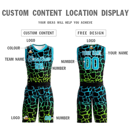 Custom Basketball Jersey Uniform for Men Women Youth Personalized Sportswear Printed Team Name Number Logo