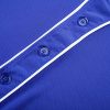 Blank Baseball Jersey,Short Sleeve Plain Jersey Shirt,Sports Uniform for Men Women(White, Black, Red,Blue,S-3XL)
