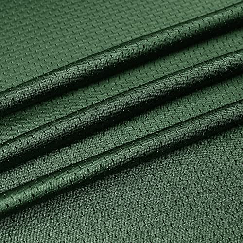 Blank Football Jerseys Mesh Athletic Football Shirt Practice Sports Uniform Black White Jersey